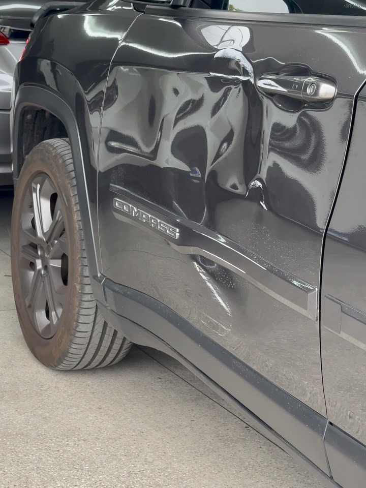 Antes do reparo - Jeep Compass