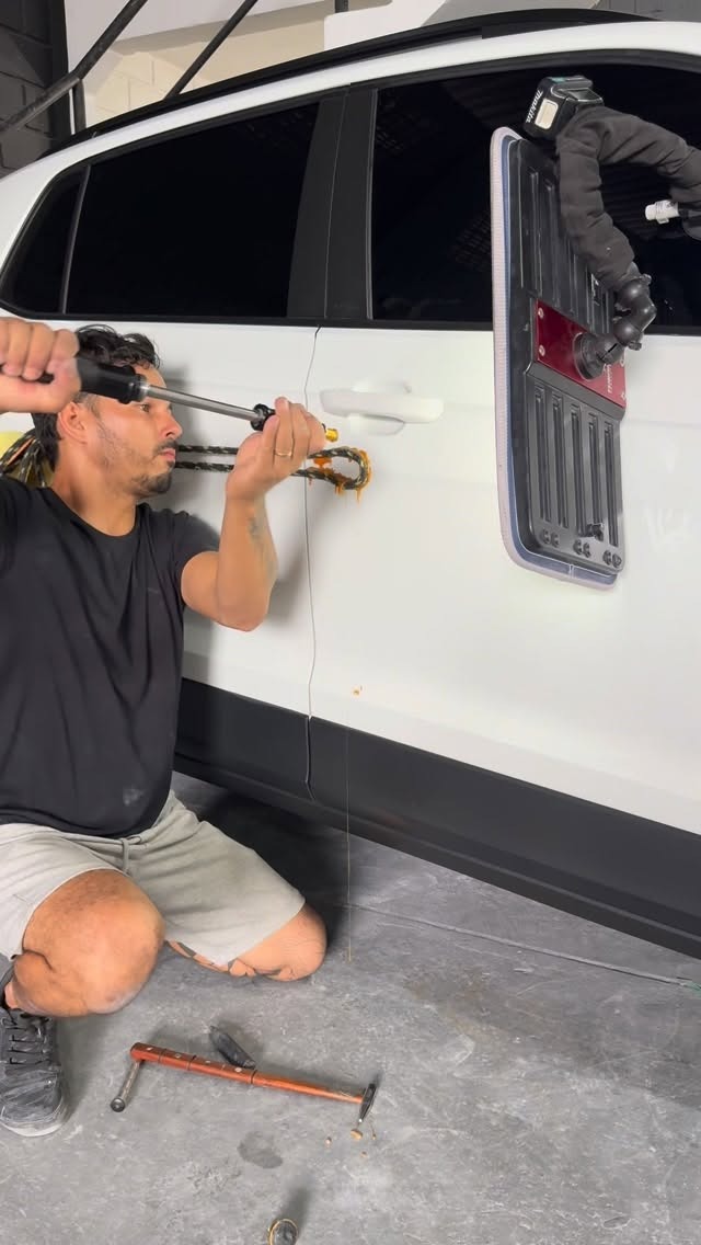Mailson trabalhando em VW